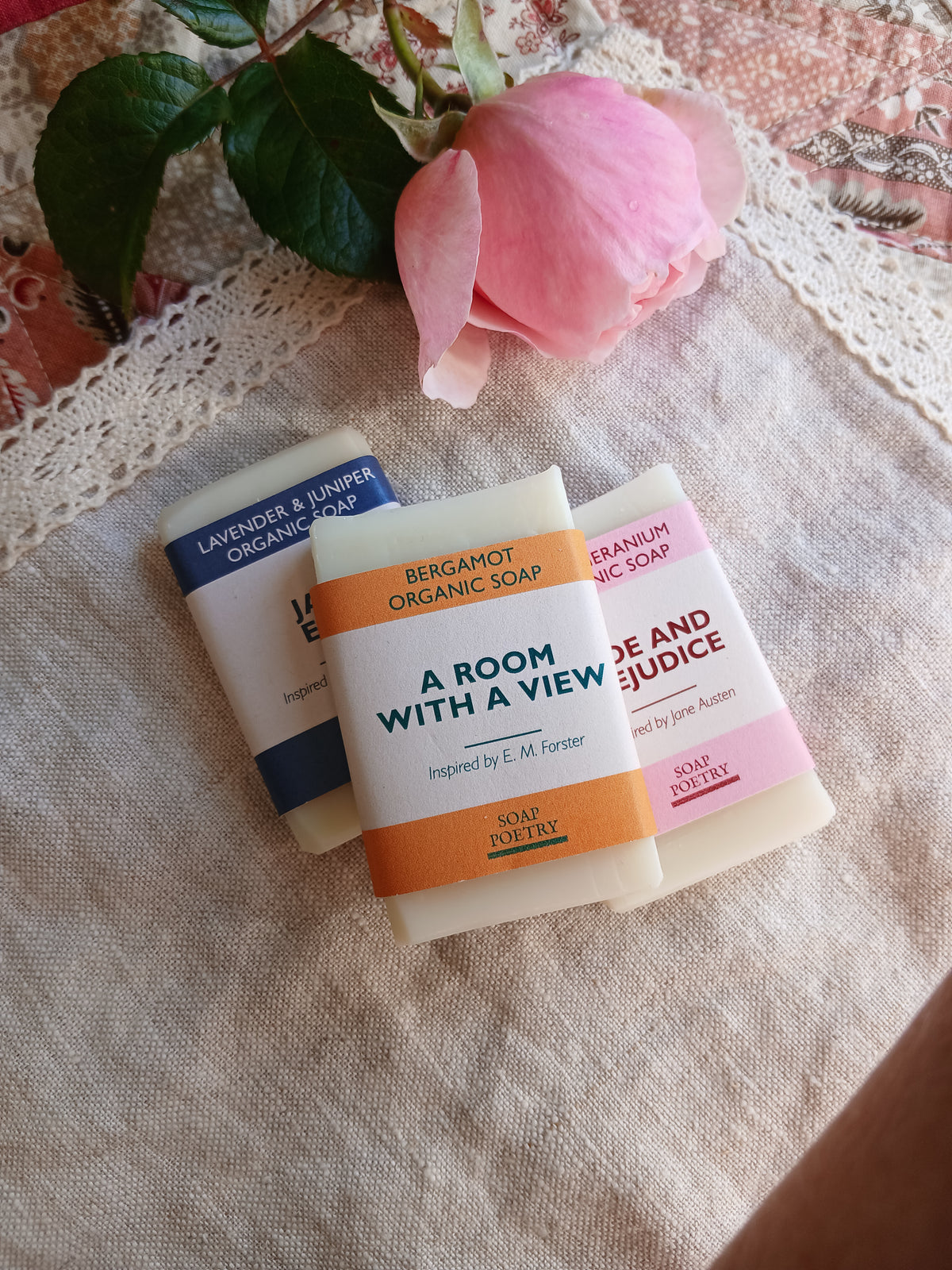 Mini Organic Soap Trio | A Travel Trio