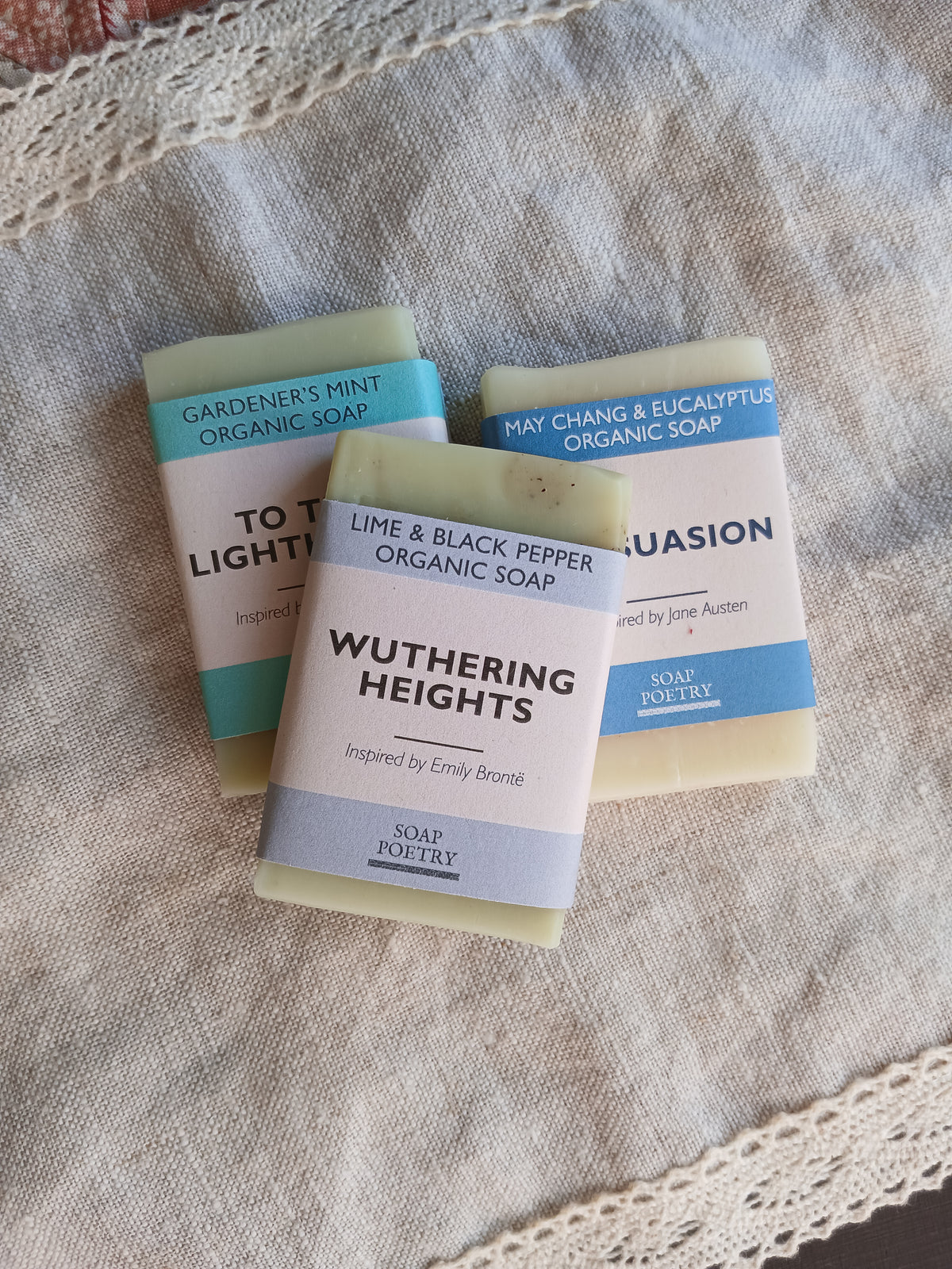 Mini Organic Soap Trio | A Travel Trio