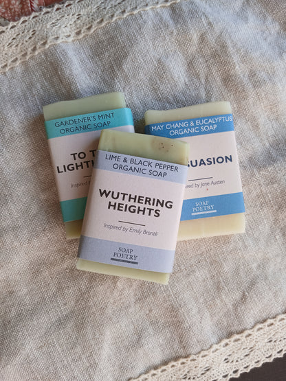 Mini Organic Soap Trio | A Travel Trio