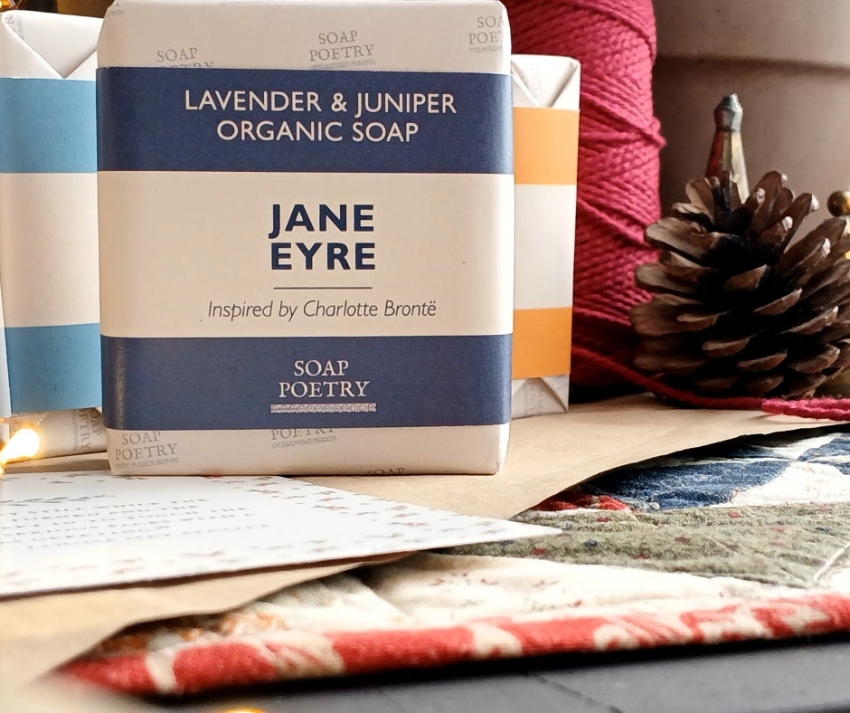 Jane eyre themed soap