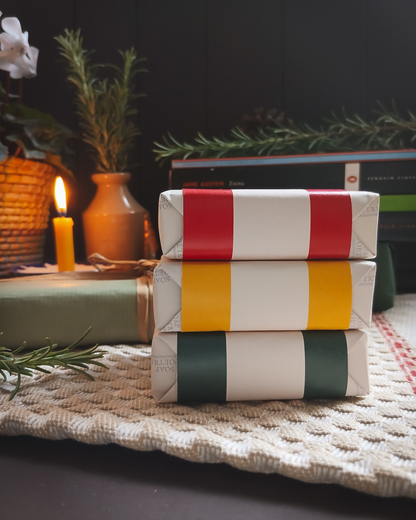 A Christmas Soap Sampler | 8 Mini Organic Book-Inspired Soaps
